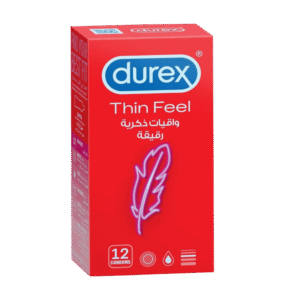 Durex Feel Thin Condoms, 12 Ct
