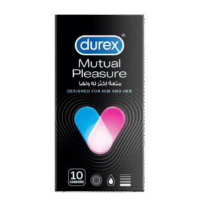 Durex Mutual Pleasure Condoms, 10 Ct